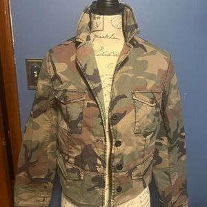 MARRAKECH Camo Jacket Anthropologie